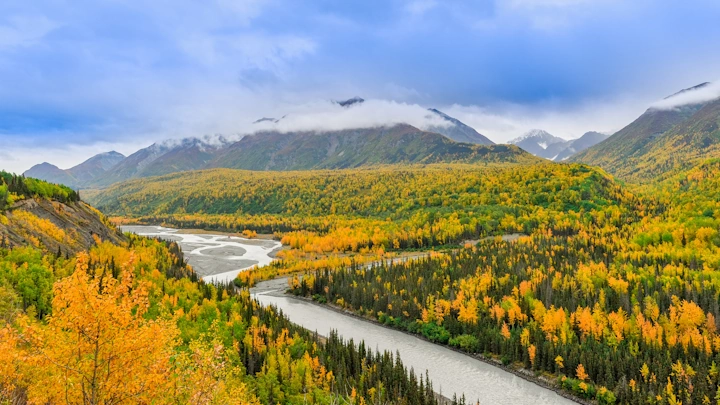 Anchorage Alaska peaks